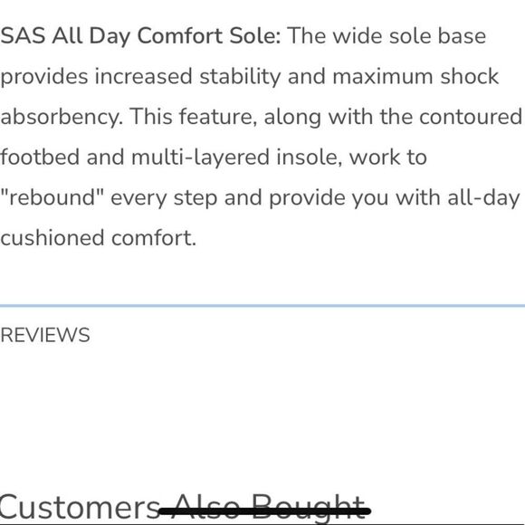 SAS Allegro Heel Strap Metallic Leather Dressy Comfort Sandal Size 11 - Picture 11 of 11